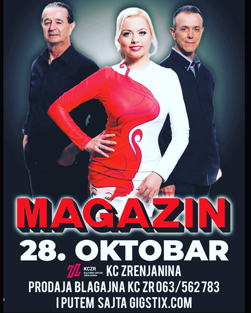 koncert grupe magazin 28. 10. 2022.