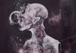 teodora stojanovic savremeni covek 2023 kombinovana tehnika na platnu 100x70cm n 6659b8e0cae5c