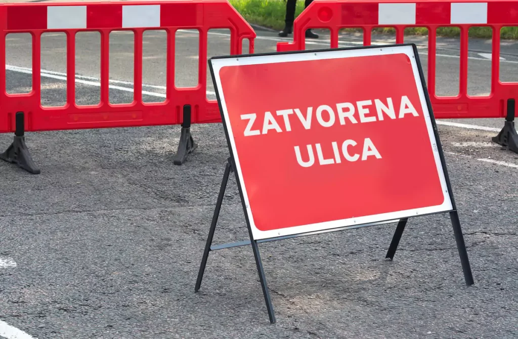 zatvorena ulica