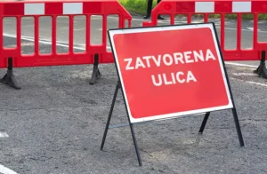 zatvorena ulica n
