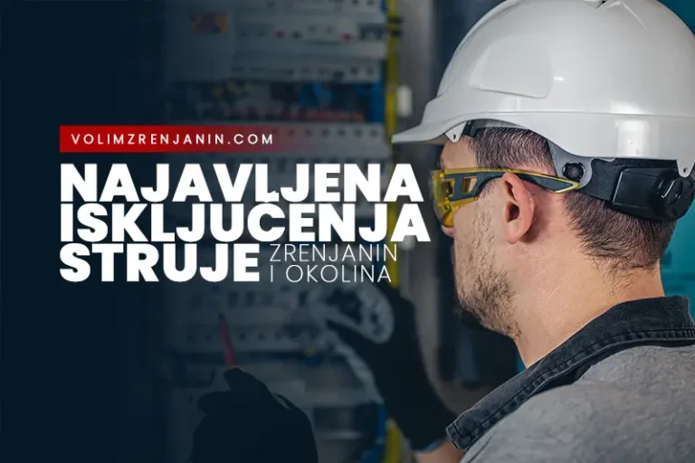 najavljena iskljucenja struje