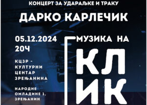 muzika na klik plakat n