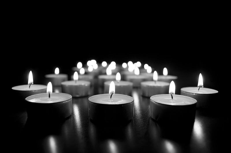 candles conceptual image.