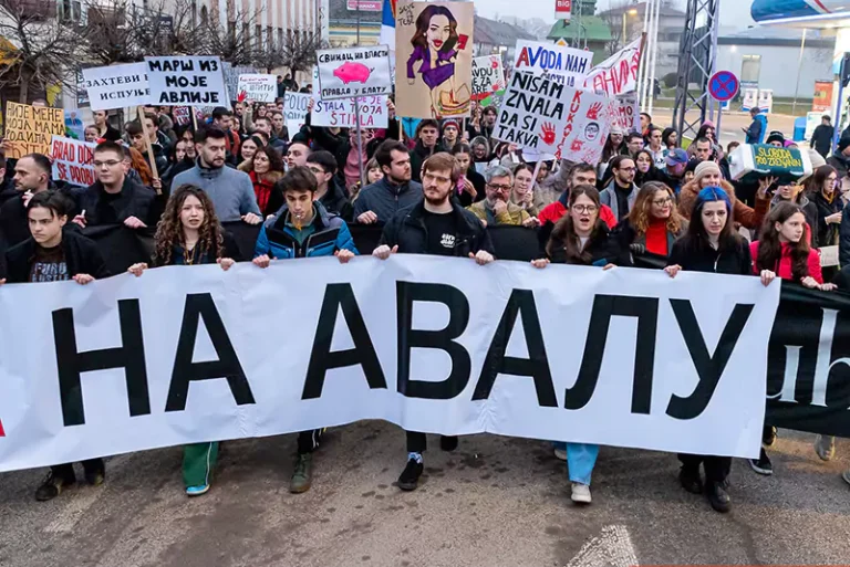 zrenjanin protest navala na avalu n