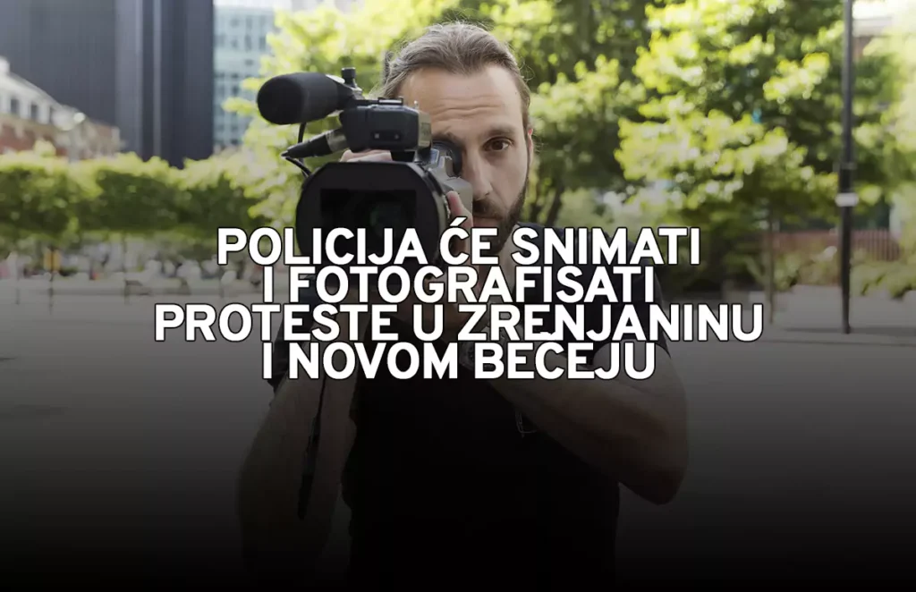 policija snima protest 1