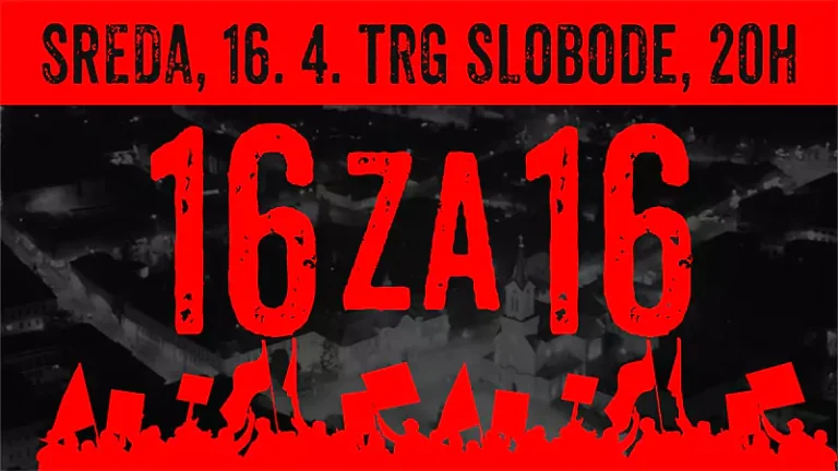 najavaprotesta 16 za 16 n