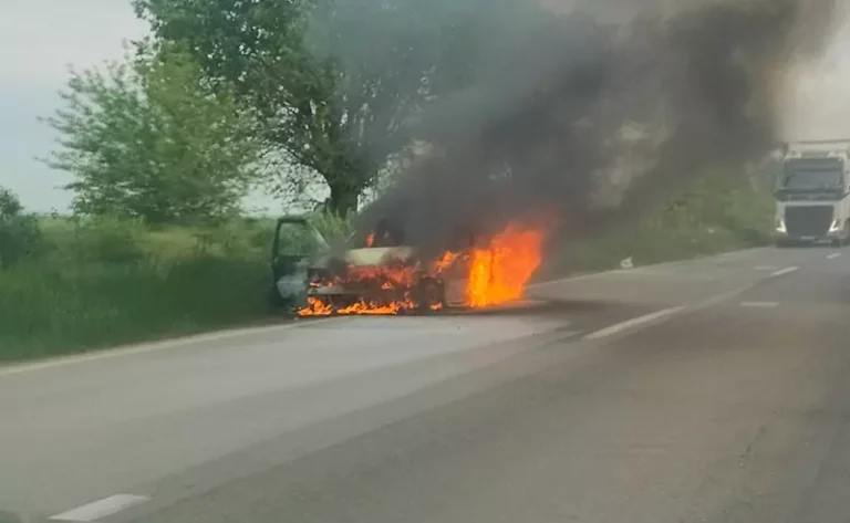 izgoreo auto n
