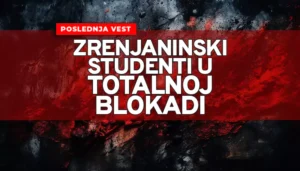 studenti zrenjanina u blokadi n