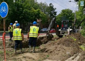 sanacija kvara magistralni vod vodovod zrenjanin vik zr 7