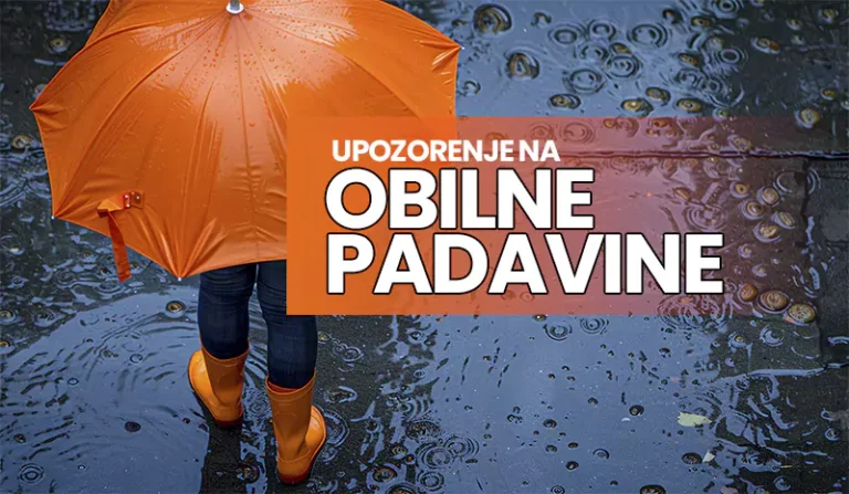 kisno vreme obilne padavine n