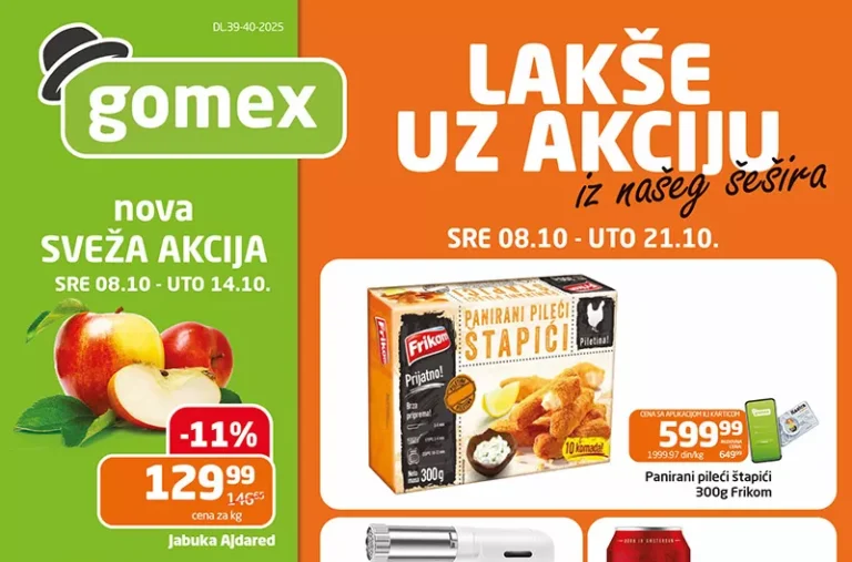 gomex dvonedeljni katalog n
