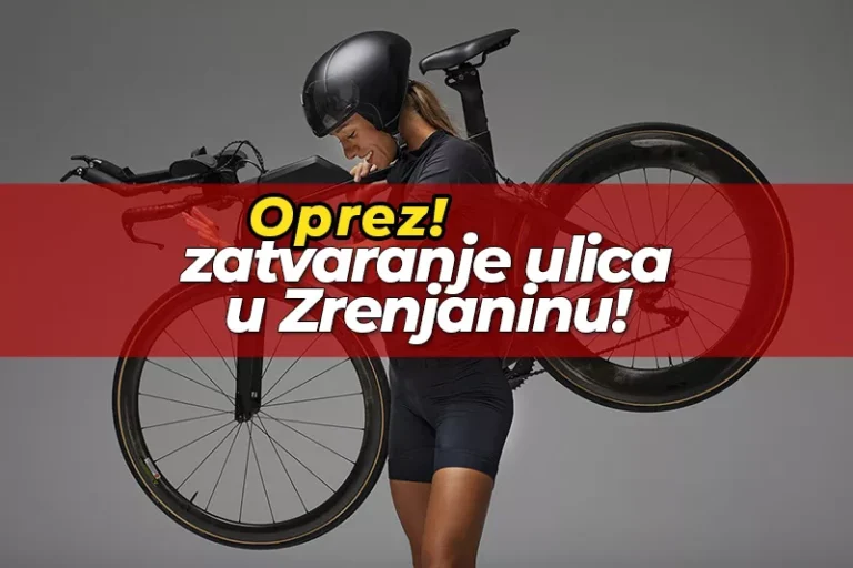 trka biciklista u zrenjaninu n
