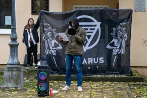 protest lazarus fest n