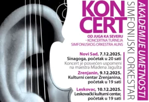 plakat koncert simfonijskog orkestra akademije umetnosti u novom sadu n 6931fd2807160