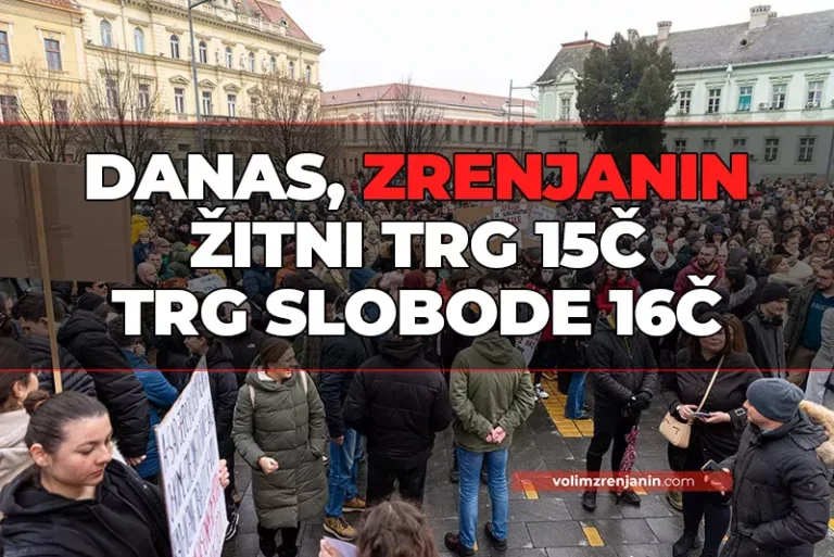 danas zrenjanin protest n