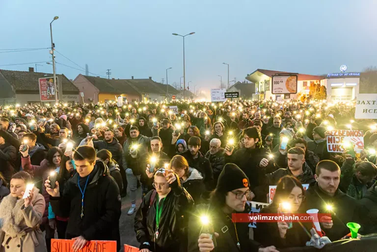 zrenjanin protest navala na avalu n