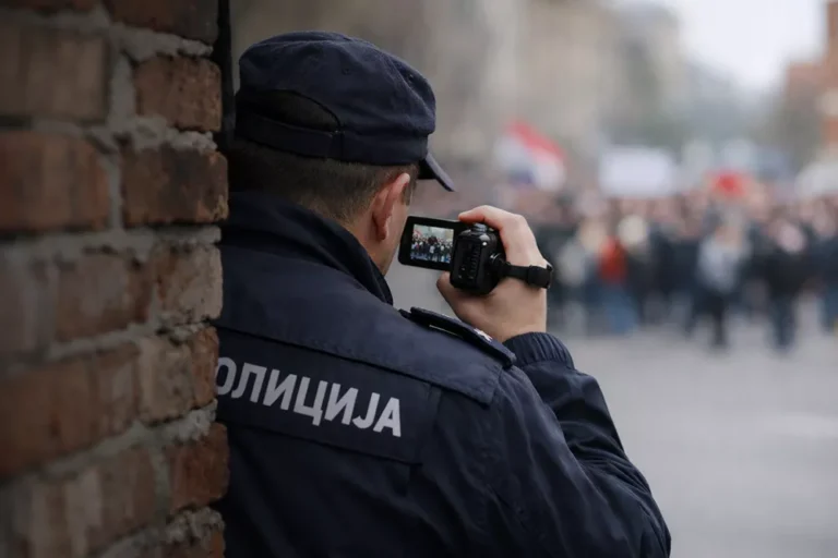 policija snimanje s