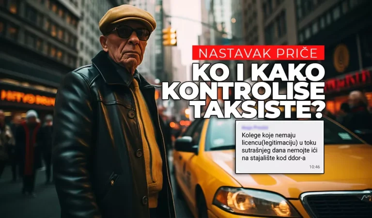 kontrola taksista u zrenjaninu n